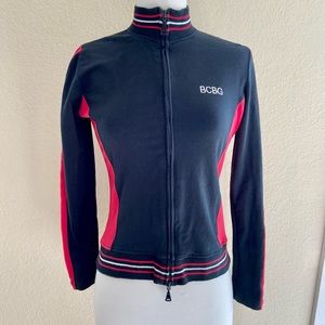 BCBG small stretch althleisure jacket